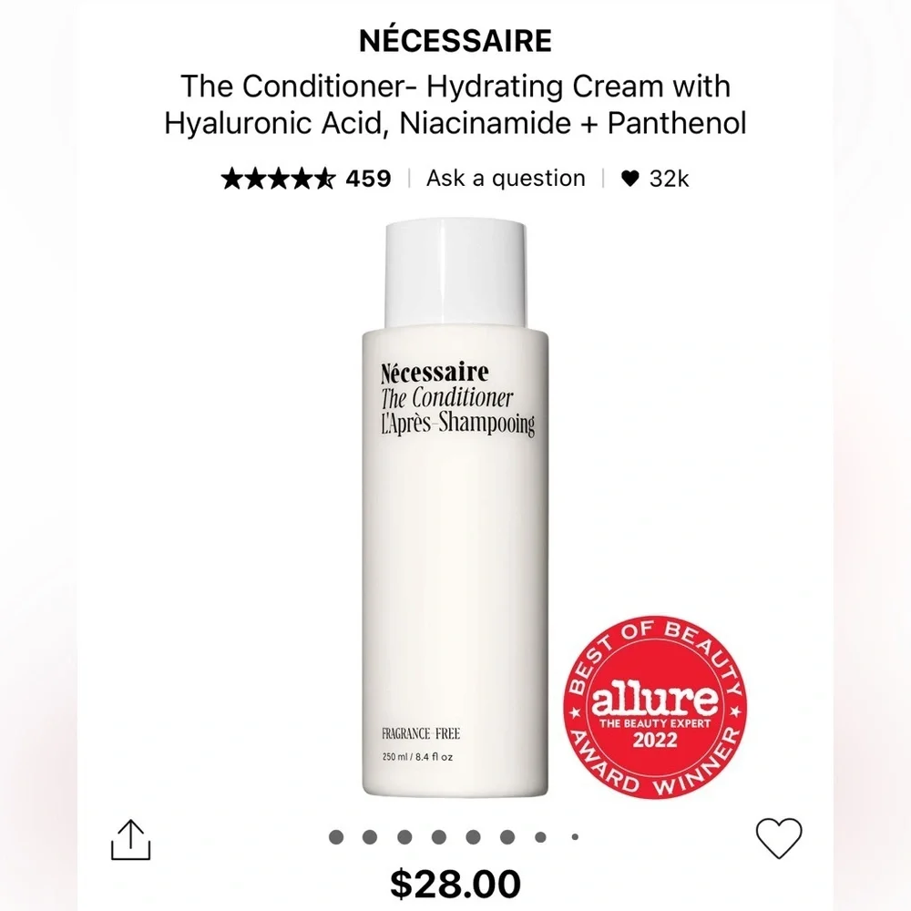 NECESSAIRE • THE CONDITIONER • NEW WITHOUT BOX